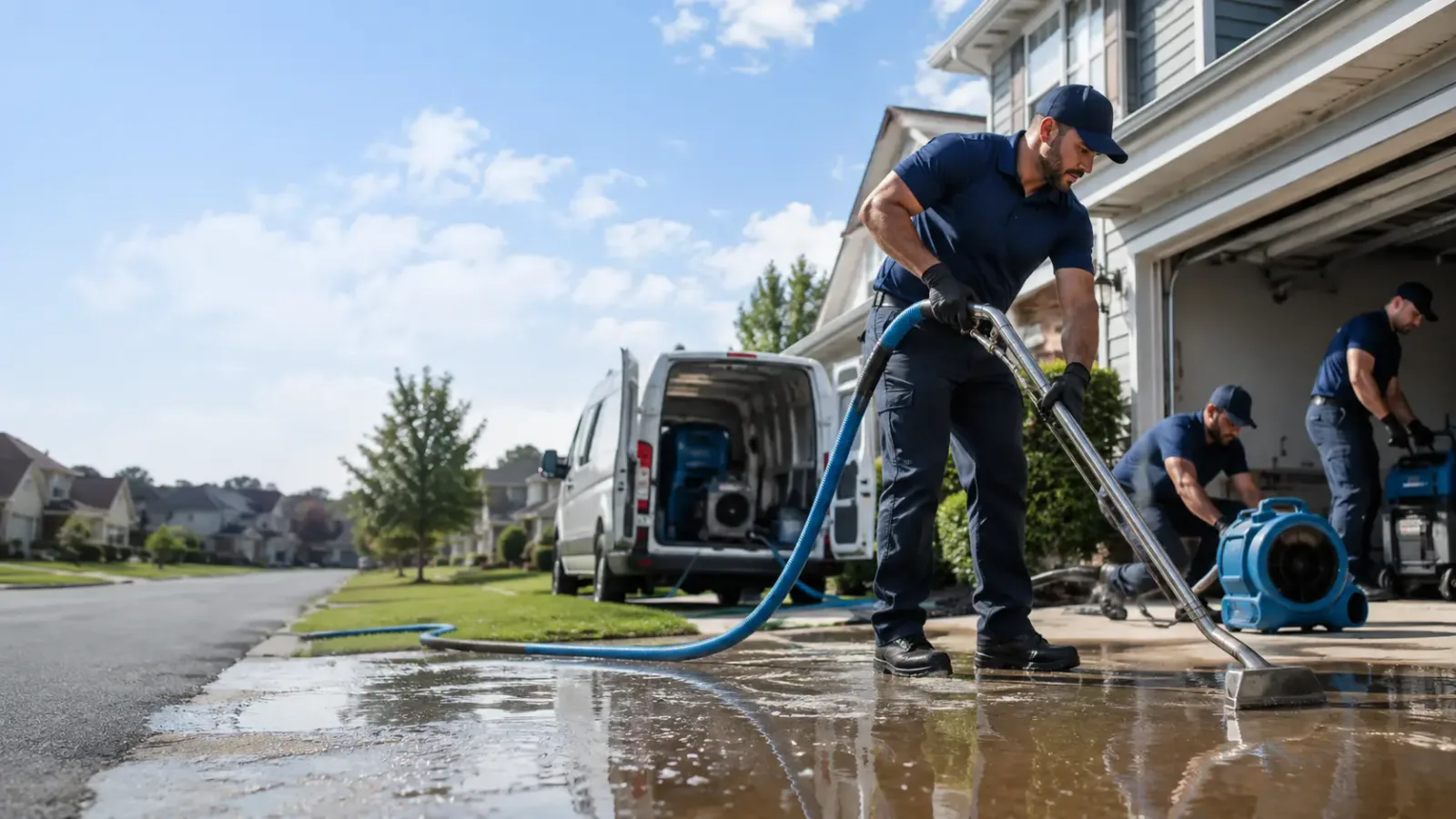 Flood Damage Restoration in Monroe City, IN